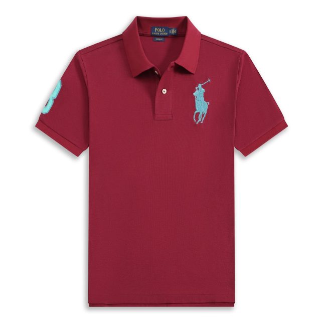 5A Big Pony Mesh Polo Shirt