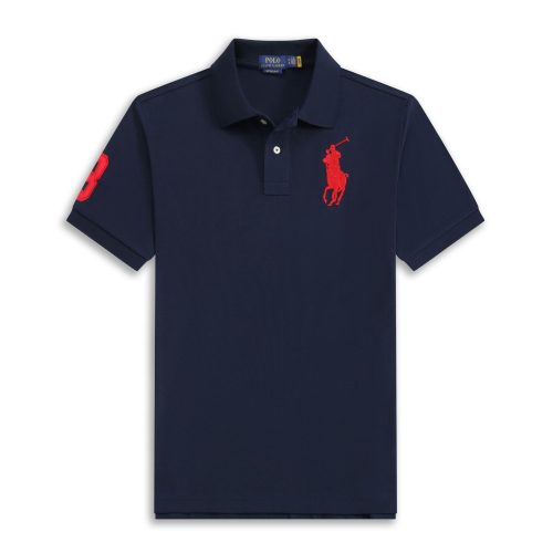 5A Big Pony Mesh Polo Shirt
