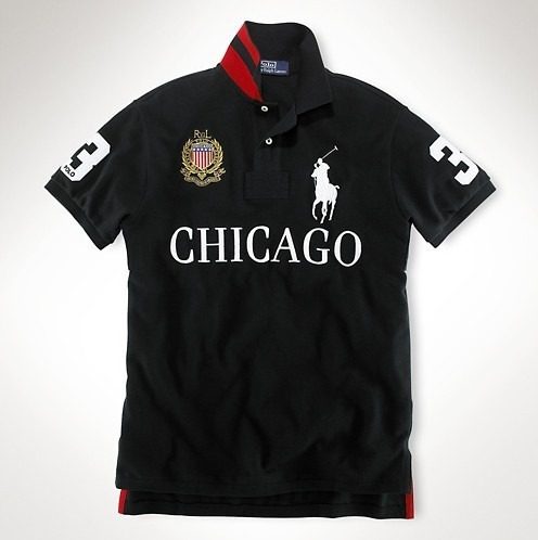 5A Men's Big Pony City Custom Fit Polo Shirt