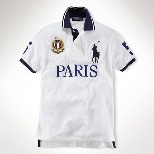 5A Men's Big Pony City Custom Fit Polo Shirt