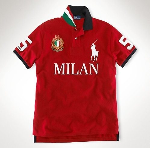 5A Men's Big Pony City Custom Fit Polo Shirt