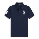 5A Big Pony Mesh Polo Shirt
