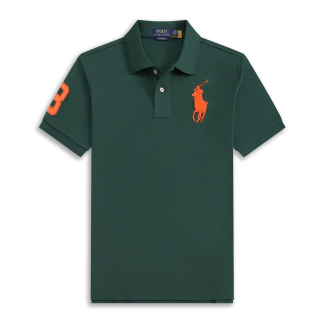 5A Big Pony Mesh Polo Shirt