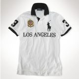 5A Men's Big Pony City Custom Fit Polo Shirt