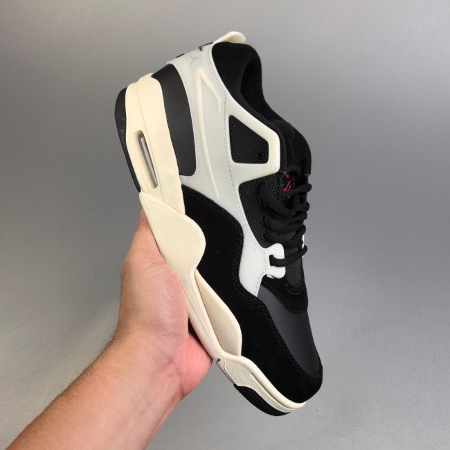5A Air Jordan 4 RM Black Sail Sneakers Basketball Shoes FQ7939-006