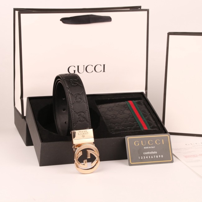 5A Men's Belt With Wallet Gift Box