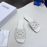 Original Petal Anagram Slide In Soft Calfskin