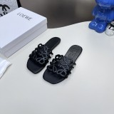 Original Petal Anagram Slide In Soft Calfskin