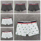 5A Print Logo Men Boxer, Pack Of Six