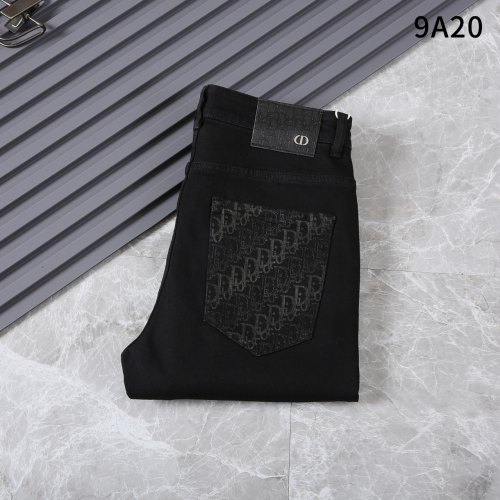 5A Luxury Stretch Straight Jeans for Men 9A20