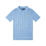 Original Women Cable-Knit Polo Shirt