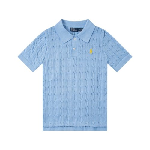 Original Women Cable-Knit Polo Shirt