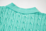 Original Women Cable-Knit Polo Shirt