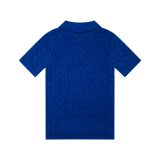 Original Women Cable-Knit Polo Shirt