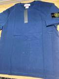 5A Simple Versatile Loose Short-Sleeved T-shirt Blue