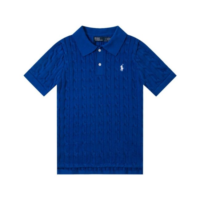 Original Women Cable-Knit Polo Shirt