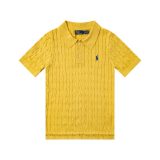 Original Women Cable-Knit Polo Shirt