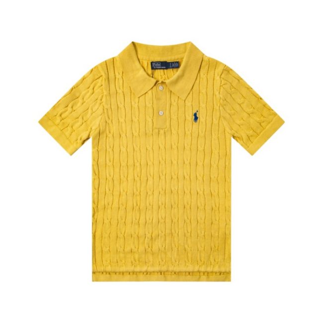 Original Women Cable-Knit Polo Shirt