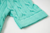 Original Women Cable-Knit Polo Shirt