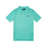 Original Women Cable-Knit Polo Shirt