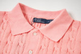 Original Women Cable-Knit Polo Shirt