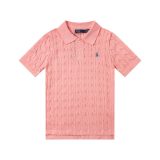 Original Women Cable-Knit Polo Shirt