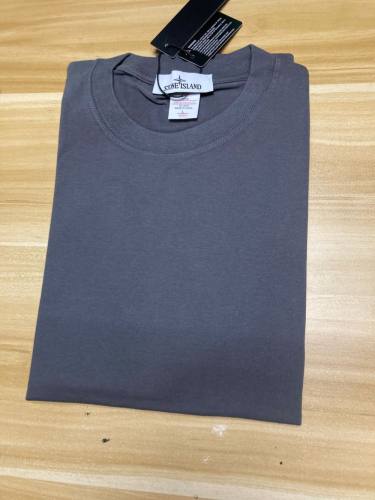 5A Simple Versatile Loose Short-Sleeved T-shirt Grey