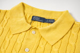 Original Women Cable-Knit Polo Shirt
