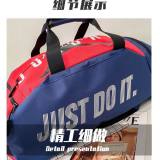 5A Air Jordan Backpack WX-AJ-934871# - Red Blue Color Block Sports Backpack