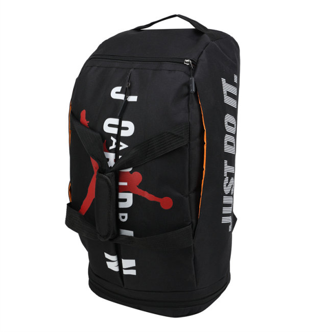 5A Air Jordan Backpack WX-AJ-934871# - Black Red Flyman Design