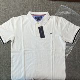 Summer Men's Adult Simple Solid Color Cotton Short Sleeve Polo Shirt 008