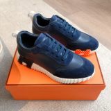 Original Bouncing Sneaker in calfskin Man's Women's Shoes Black