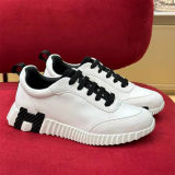 Original Bouncing Sneaker in calfskin Man's Women's Shoes Black