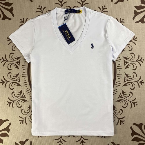 5A Women Cotton Jersey V-Neck Tee T-shirt
