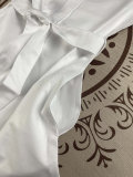 5A Women Oxford Belted Sleeveless Shirtdress