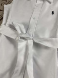 5A Women Oxford Belted Sleeveless Shirtdress