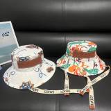 5A Print Canvas Bucket Hat