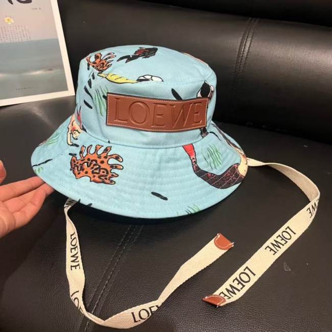 5A Print Canvas Bucket Hat