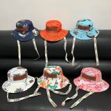 5A Print Canvas Bucket Hat