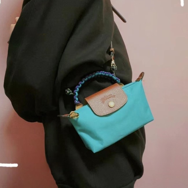 5A Le Pliage Pouch with Handle 017