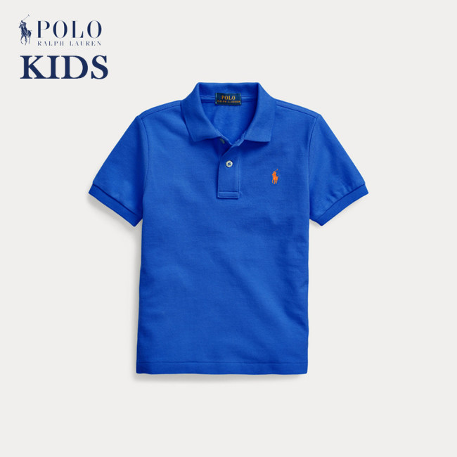 5A Kids Shorts Sleeve Iconic Mesh Polo Shirt