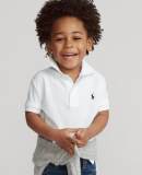 5A Kids Shorts Sleeve Iconic Mesh Polo Shirt