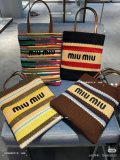 5A Raffia-Effect Woven Tote Bag