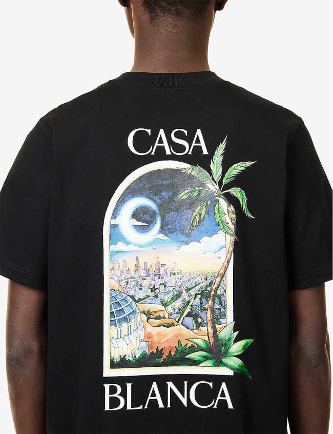 25SS ​​Concrete Jungle​​​​ Cotton Print T Shirt