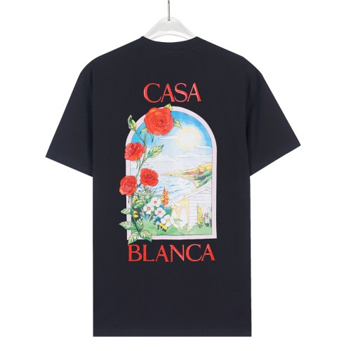 25SS ​​Rose​​​​ Cotton Print T Shirt