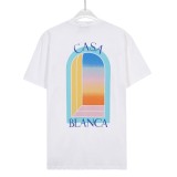 25SS ​​​​​​Rainbow Arch Cotton Print T Shirt