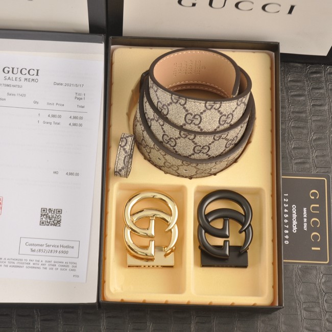 5A 40030 Belt Double Buckle Gift Box