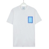 25SS ​​​​Ombre Block​​​​​​ Cotton Print T Shirt