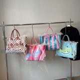 5A Cotton Canvas Vanity Tote Bag