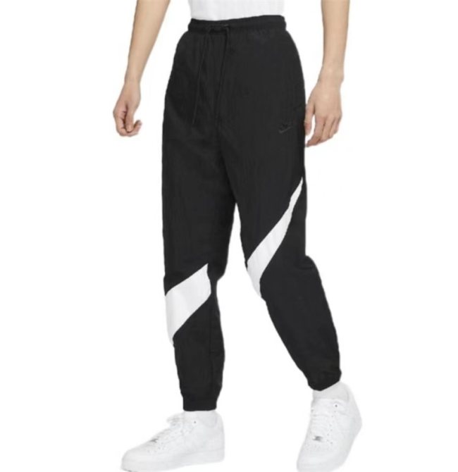 Sportswear Quick-Dry Joggers  Embroidered Nylon Tapered Pants with Zipper Pockets SX1362